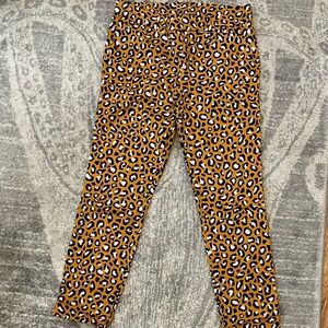 Leopard print trouser pant